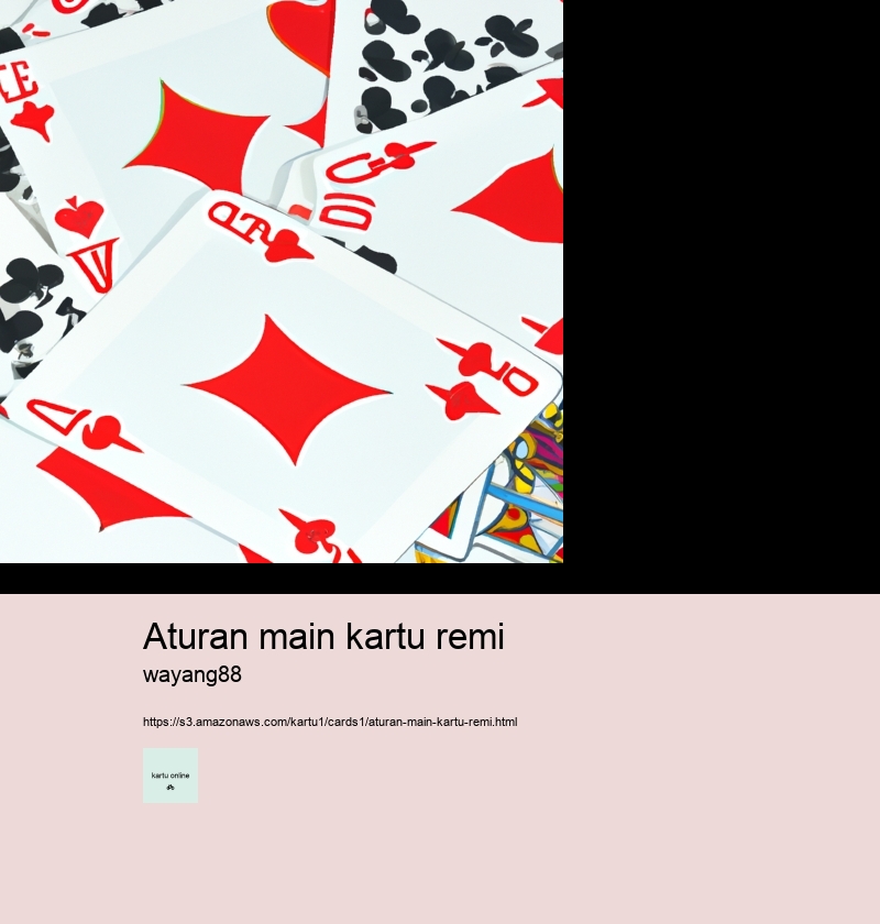 aturan main kartu remi